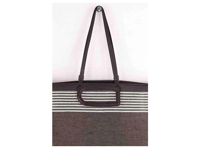 Delvaux Borsa da spiaggia D to D marrone - vista 2