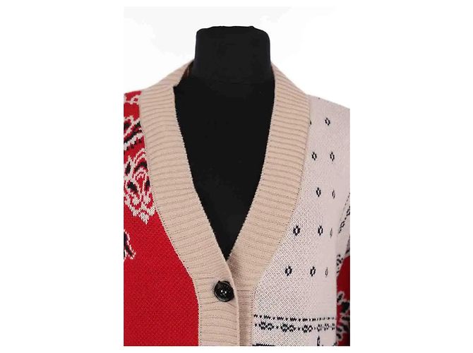Max Mara multicoloured cotton cardigan - vue 2