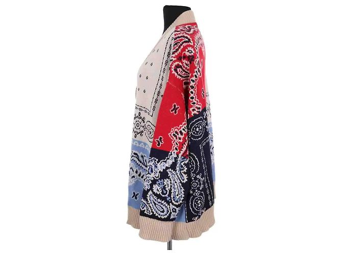 Max Mara multicoloured cotton cardigan - vue 3