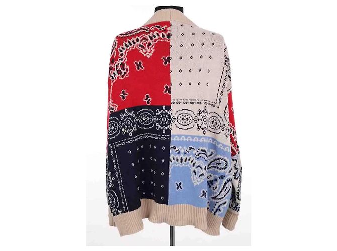 Max Mara multicoloured cotton cardigan - vue 4
