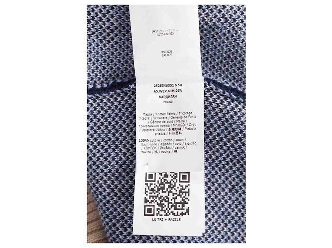 Max Mara multicoloured cotton cardigan - vue 6