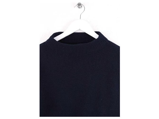 Autre Marque Rollkragenpullover marineblau - Ansicht 2