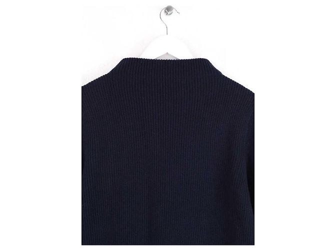 Autre Marque Rollkragenpullover marineblau - Ansicht 4