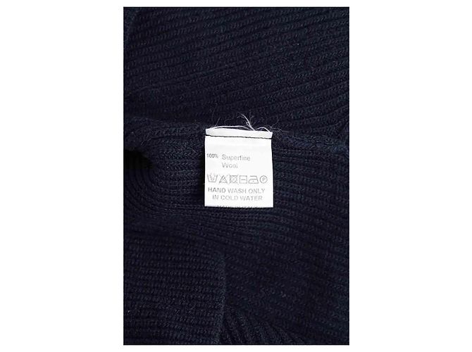 Autre Marque Rollkragenpullover marineblau - Ansicht 6