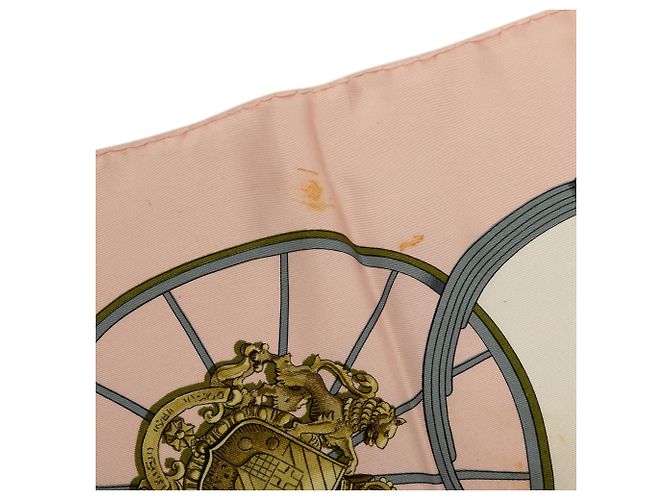 Hermès Springs Seidentuch Rosa 90 Scarves - Ansicht 7