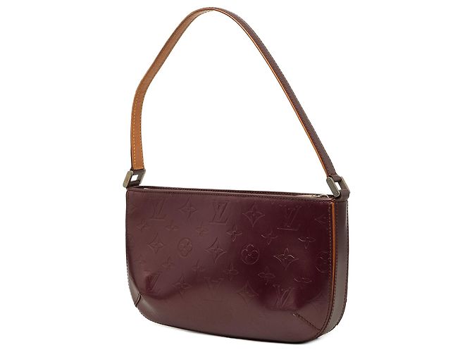 Borsa a tracolla Louis Vuitton Monogram Mat Fowler Purple - vista 2