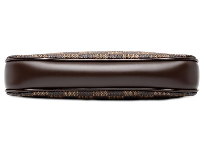 Sac à épaule Louis Vuitton Damier Ebene Navona Marron - vue 3