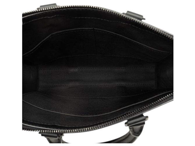 Borsa Sac Plat Cross Satchel Louis Vuitton Monogram Taurillon Nera - vista 4