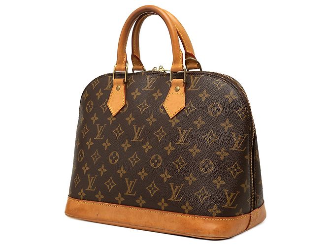 Borsa Louis Vuitton Monogram Alma PM Marrone - vista 2