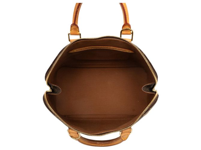 Borsa Louis Vuitton Monogram Alma PM Marrone - vista 4