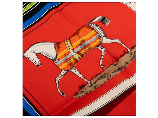 Pañuelo de seda Multi Hermès Couvertures et Tenues de Jour 90 - vista 6