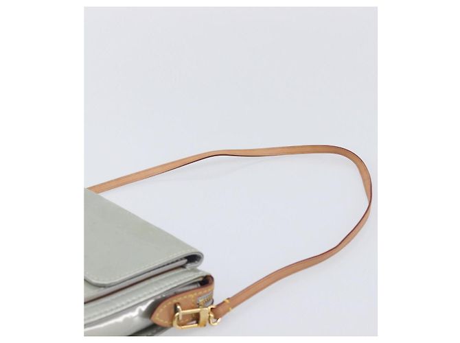 LOUIS VUITTON Monogram Vernis Motto Accessory Pouch Gris M91030 LV Auth 212944V - Jerrillo - view 15