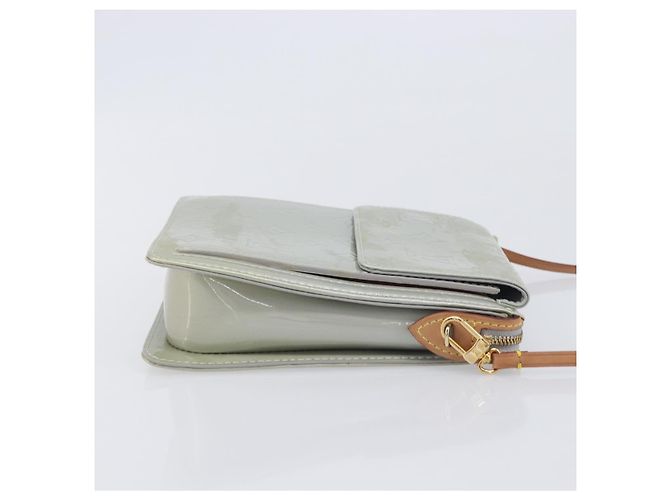 LOUIS VUITTON Monogram Vernis Motto Accessory Pouch Gris M91030 LV Auth 212944V - Jerrillo - view 3