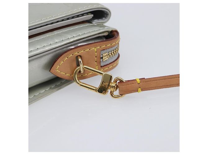 LOUIS VUITTON Monogram Vernis Motto Accessory Pouch Gris M91030 LV Auth 212944V - Jerrillo - view 7