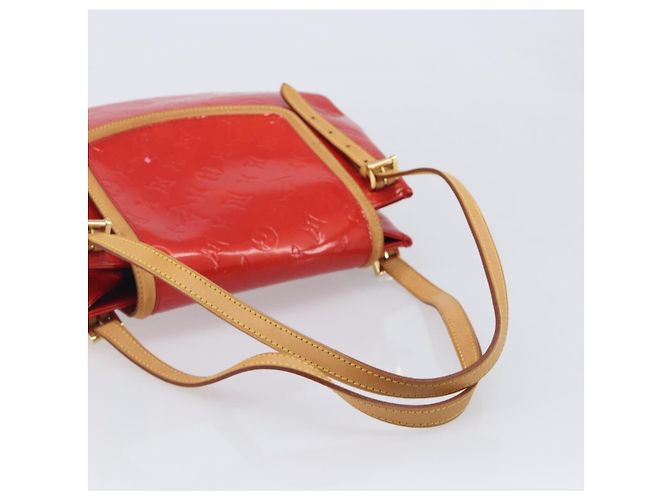 LOUIS VUITTON Monogram Vernis Biscayne Bay GM Bag Red M91287 LV Auth ti4051 - Jerrillo - vista 10