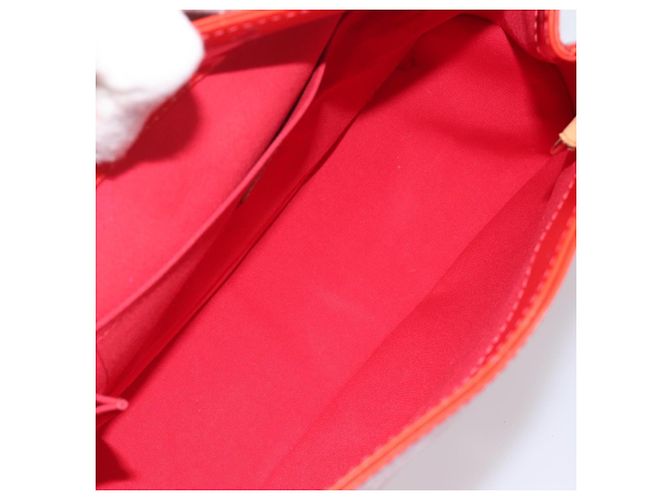 LOUIS VUITTON Monogram Vernis Biscayne Bay GM Bag Red M91287 LV Auth ti4051 - Jerrillo - vista 11