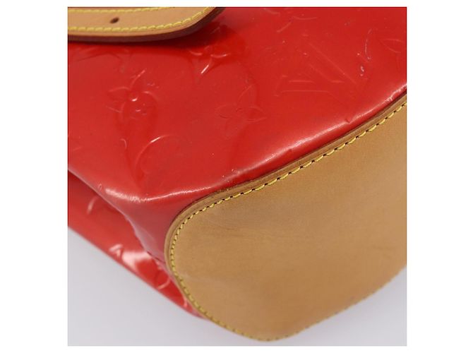 LOUIS VUITTON Monogram Vernis Biscayne Bay GM Bag Red M91287 LV Auth ti4051 - Jerrillo - vista 17