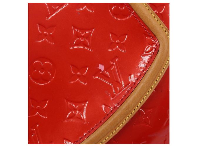 LOUIS VUITTON Monogram Vernis Biscayne Bay GM Bag Red M91287 LV Auth ti4051 - Jerrillo - vista 20