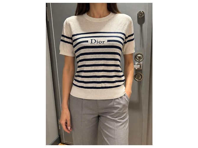 Dior Dioriviera Gestreiftes Strickoberteil - Ansicht 8
