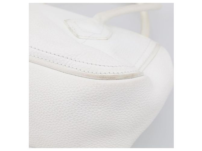 Céline CELINE Hand Bag Leather White Gold Tone Auth ep16986A - Jerrillo - vista 17