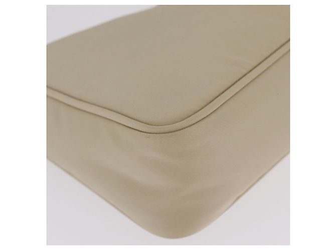 Bolsa de mão PRADA Nylon Bege Prata Auth 210498V - Jerrillo - vista 15