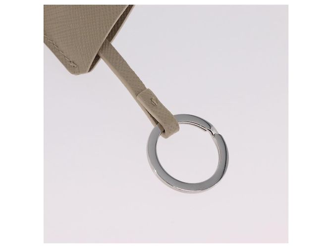 Bolsa de mão PRADA Nylon Bege Prata Auth 210498V - Jerrillo - vista 8