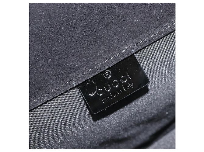 Sac à main GUCCI Suède Outlet Noir 002 8000 Auth 212002 - Jerrillo - vue 17