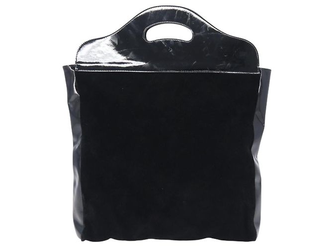 Sac à main GUCCI Suède Outlet Noir 002 8000 Auth 212002 - Jerrillo - vue 3