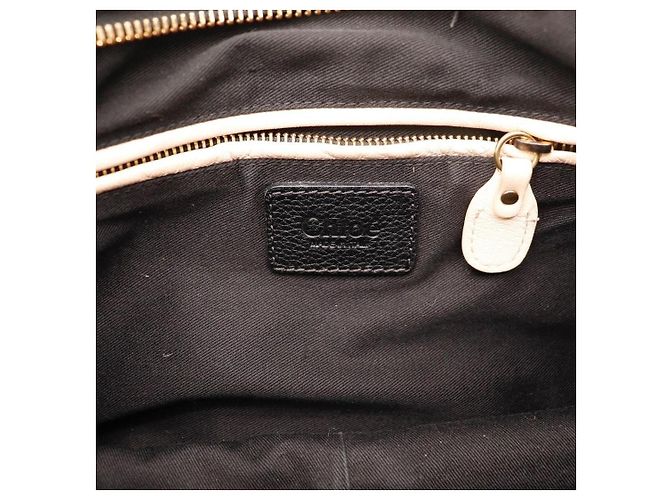 Chloé Borsa Satchel Paddington Chloe in pelle nera - vista 8