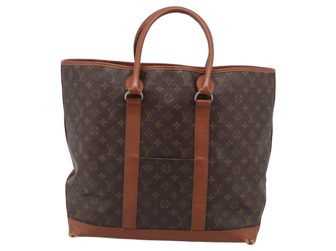 LOUIS VUITTON Monogram Sack Weekend GM Tote Bag M42420 LV Auth 210232 - Jerrillo - vista 3