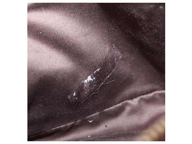Miu Miu Sac à épaule à chaîne en cuir marron doré Auth 210262A - Jerrillo - vue 11