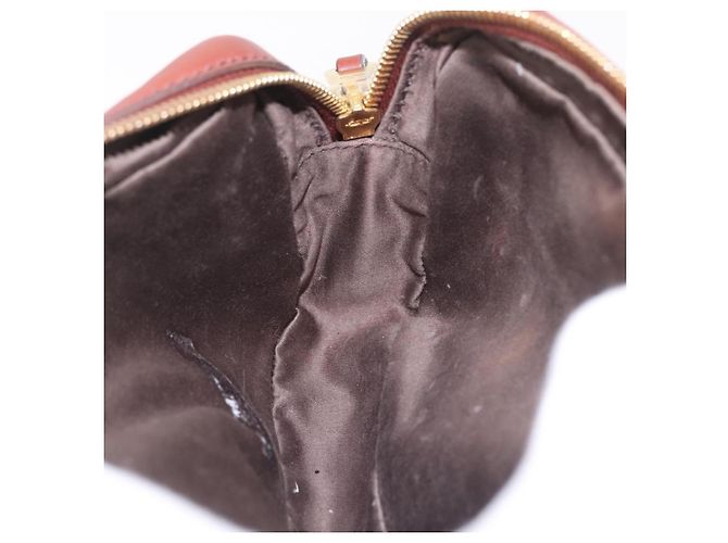Miu Miu Sac à épaule à chaîne en cuir marron doré Auth 210262A - Jerrillo - vue 20