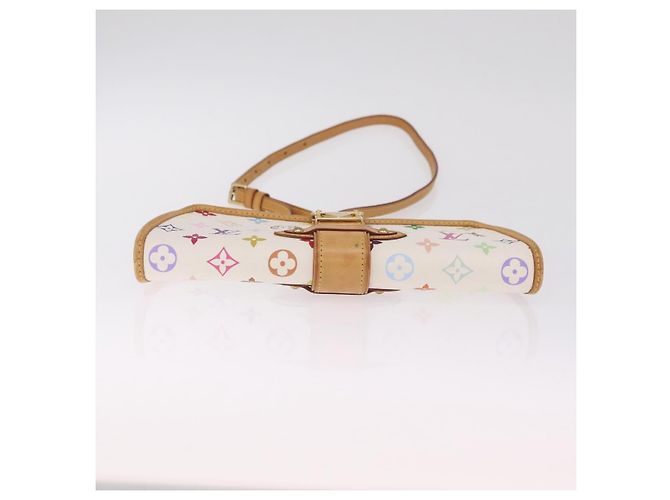 LOUIS VUITTON Monogram Multicolor Shirley Bag White M40049 LV Auth 210795V - Jerrillo - vista 11