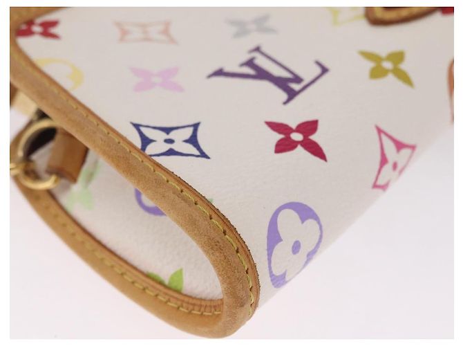 LOUIS VUITTON Monogram Multicolor Shirley Bag White M40049 LV Auth 210795V - Jerrillo - vista 13