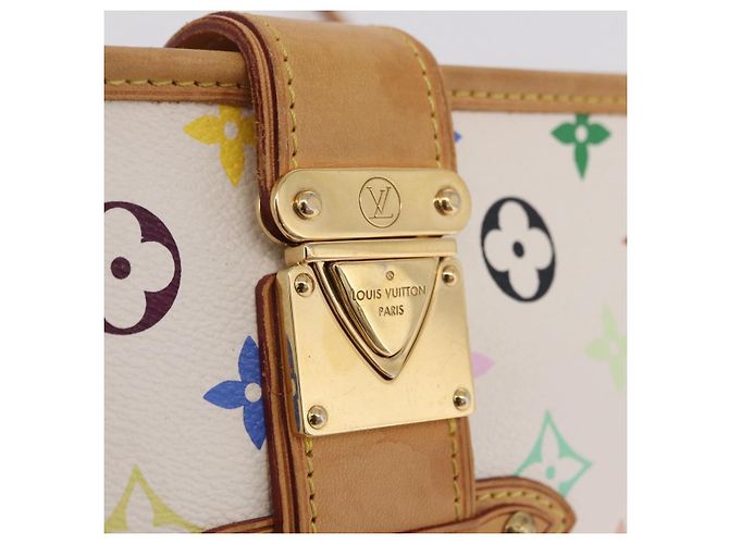 LOUIS VUITTON Monogram Multicolor Shirley Bag White M40049 LV Auth 210795V - Jerrillo - vista 17