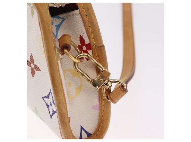 LOUIS VUITTON Monogram Multicolor Shirley Bag White M40049 LV Auth 210795V - Jerrillo - vista 18