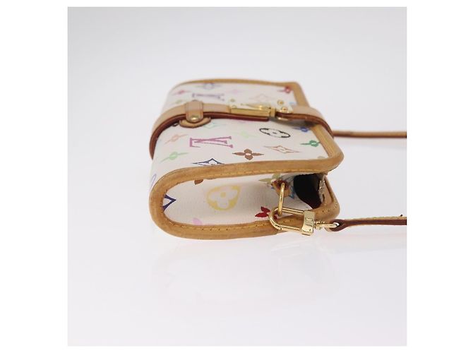 LOUIS VUITTON Monogram Multicolor Shirley Bag White M40049 LV Auth 210795V - Jerrillo - vista 4
