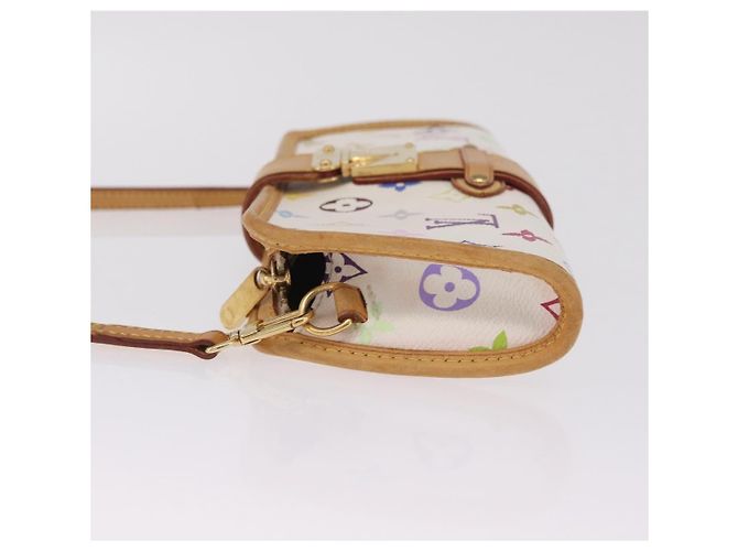LOUIS VUITTON Monogram Multicolor Shirley Bag White M40049 LV Auth 210795V - Jerrillo - vista 5