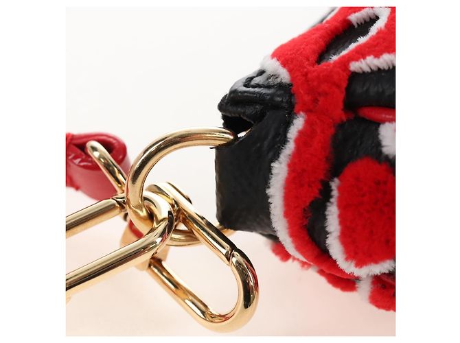 LOUIS VUITTON LVxUF Pochette Accessoires Bag Leather Red M45548 LV Auth 210872SM - Jerrillo - vista 9