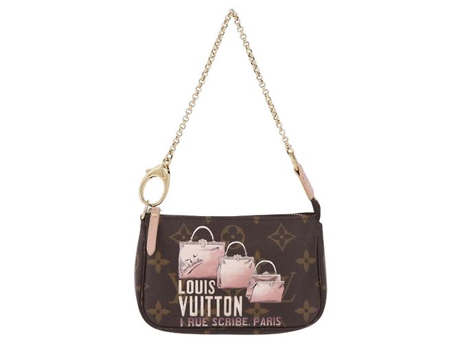 LOUIS VUITTON Monogram Bag print Mini Pochette Accessoires M60245 Auth 210835SAM - Jerrillo - vista 13