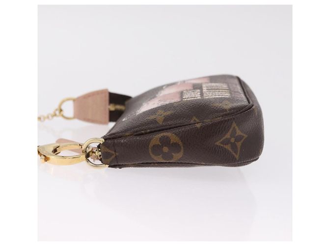 LOUIS VUITTON Monogram Bag print Mini Pochette Accessoires M60245 Auth 210835SAM - Jerrillo - vista 5