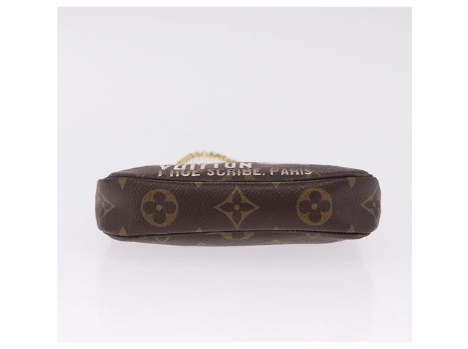 LOUIS VUITTON Monogram Bag print Mini Pochette Accessoires M60245 Auth 210835SAM - Jerrillo - vista 7