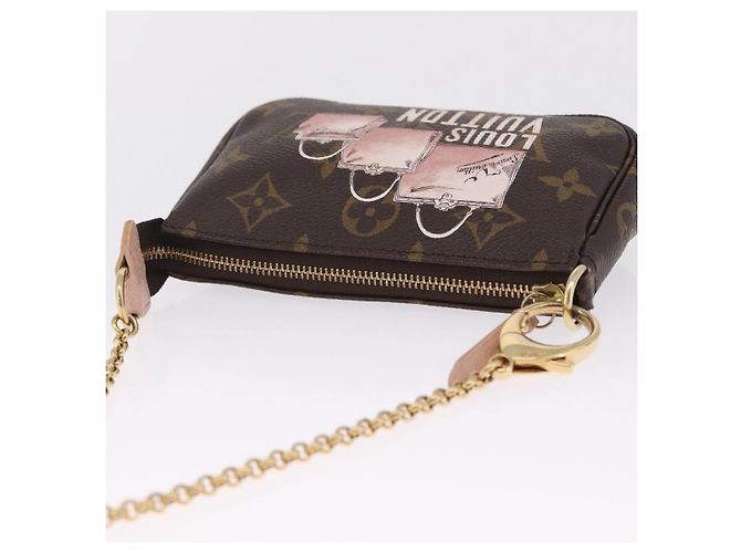 LOUIS VUITTON Monogram Bag print Mini Pochette Accessoires M60245 Auth 210835SAM - Jerrillo - vista 8
