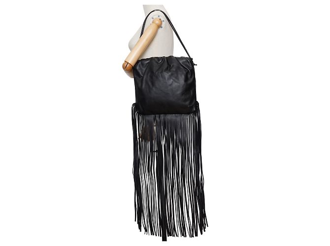 Bottega Veneta The Fringe Pouch Nappa - vista 17