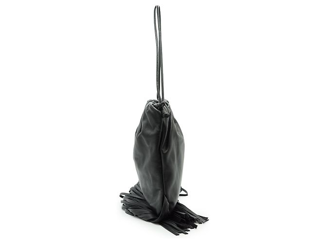 Bottega Veneta The Fringe Pouch Nappa - vista 3