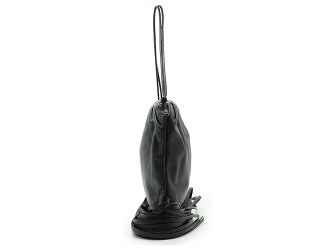 Bottega Veneta The Fringe Pouch Nappa - vista 4