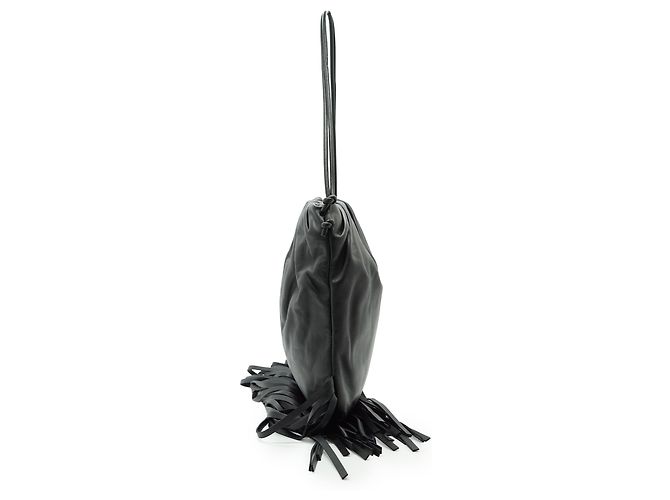 Bottega Veneta The Fringe Pouch Nappa - vista 3