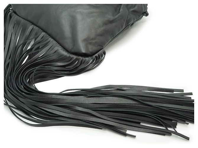 Bottega Veneta The Fringe Pouch Nappa - vista 9