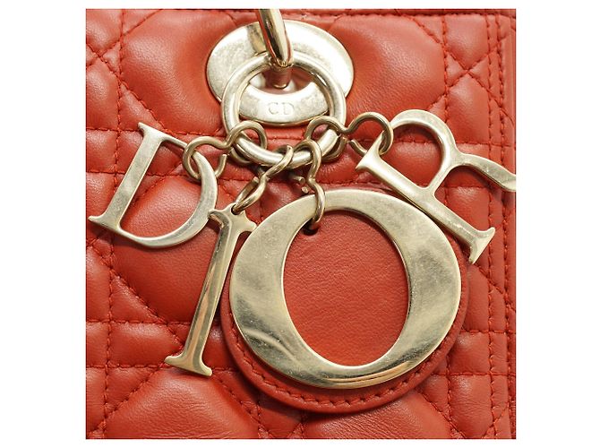 Lady Dior Medium Cannage Lambskin - vista 12