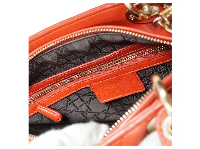 Lady Dior Medium Cannage Lambskin - vista 13